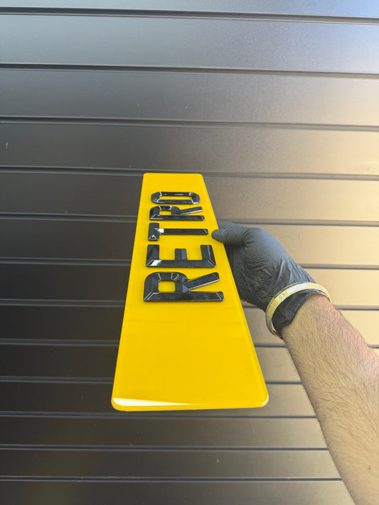 Gloss Retro Bevelled