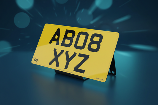Bike Plate Printed