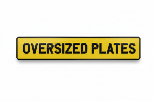 OVERSIZED PLATE
