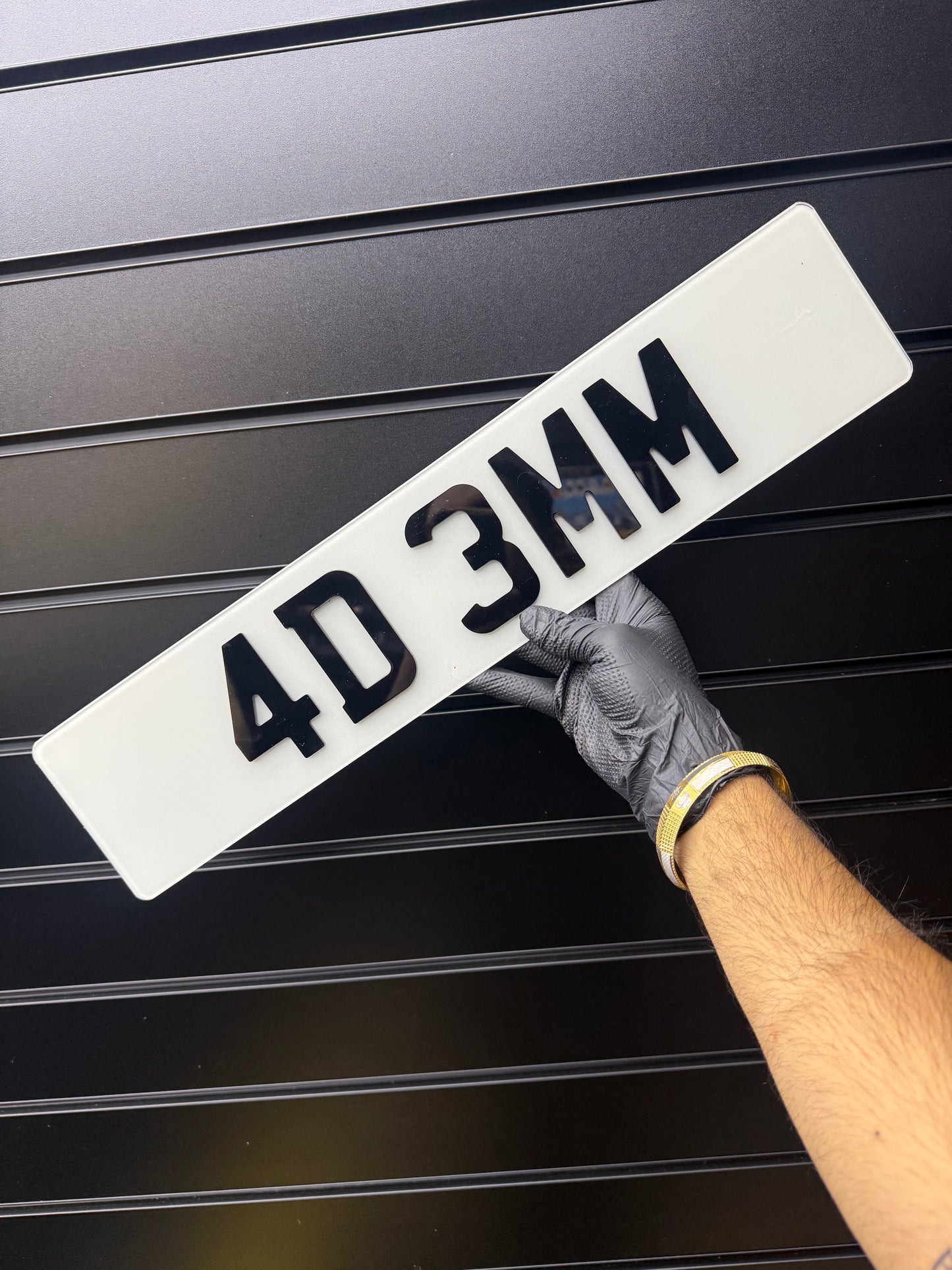 4D 3mm - 5 Digit Short 340mm x 111mm