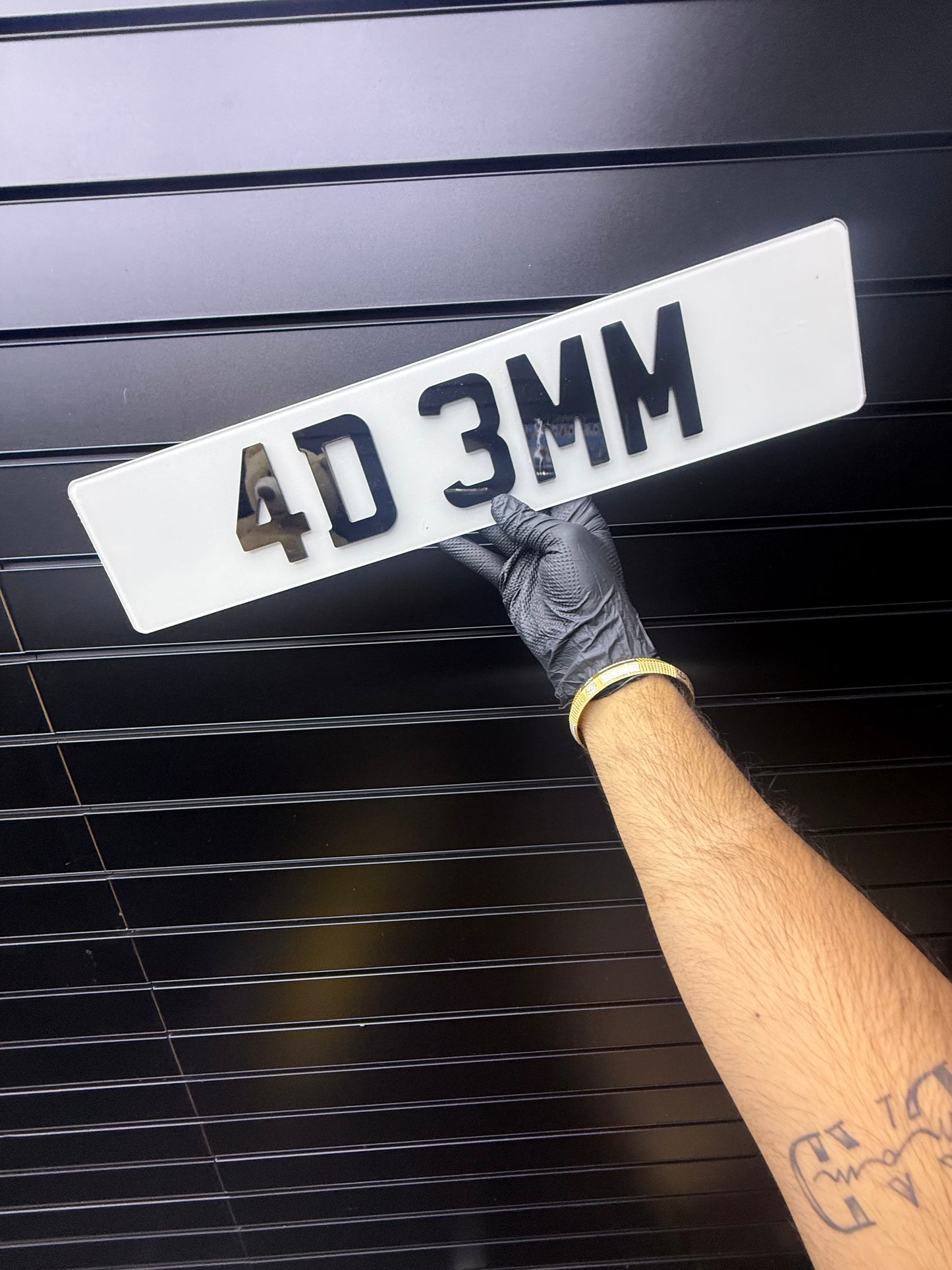 4D 3mm - 7 Digit Short 465mm x 111mm