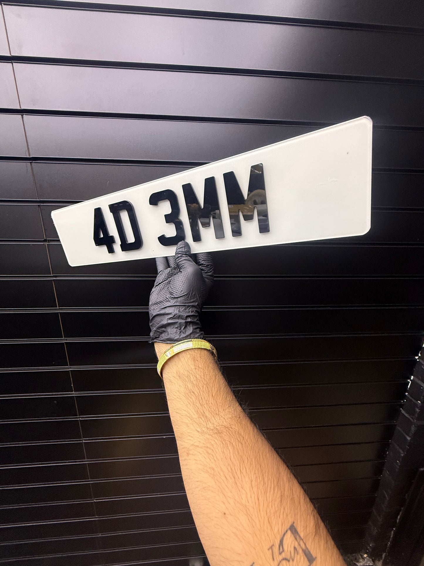 4D 3MM TINTED PLATE