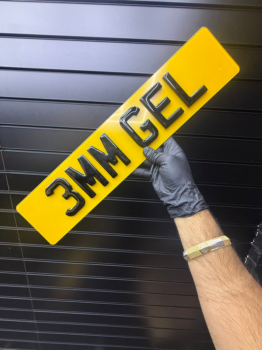 3MM GEL - 6 Digit Short 404mm x 111mm