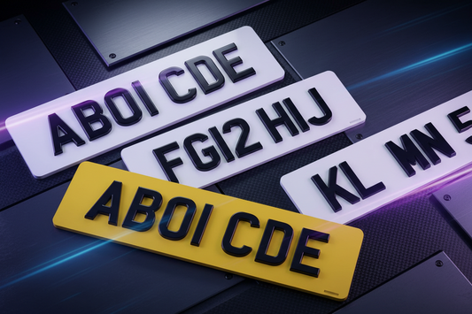 HEX/LAMBO 4D 5mm - 5 Digit / 6 Digit / 7 Digits (Front & Rear)